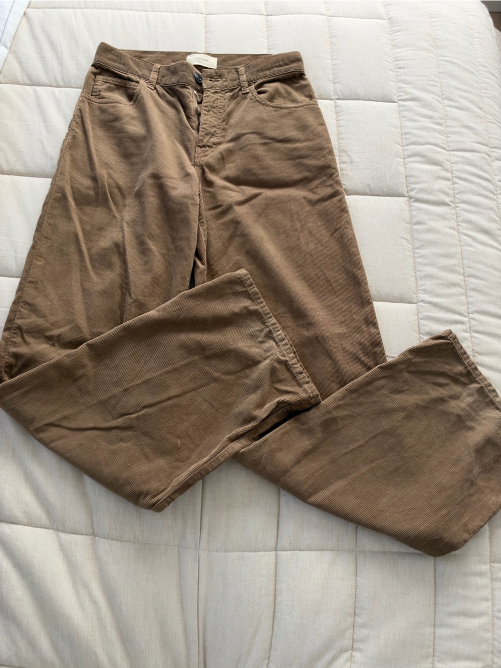 The Row Eglitta Pant in light sepia